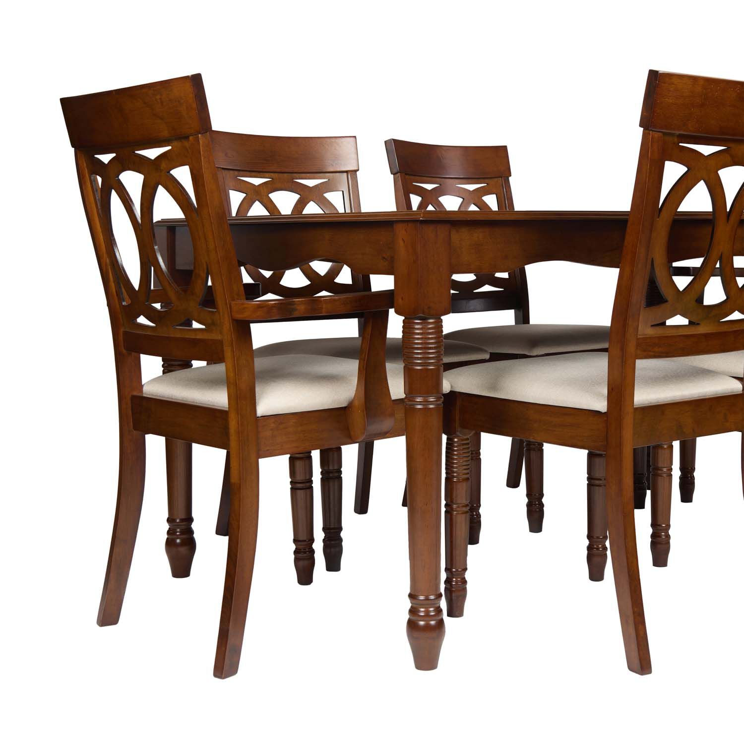 Juego de Comedor Florencia / 4 Sillas + 2 Sitiales image number 2.0